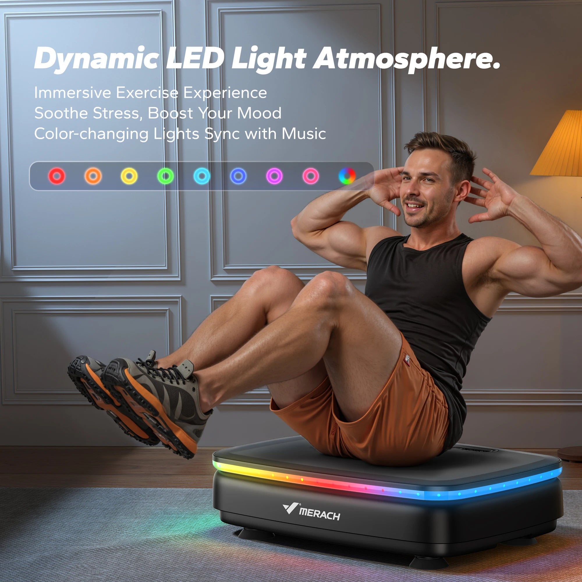 Vibration Plate Exercise Machine