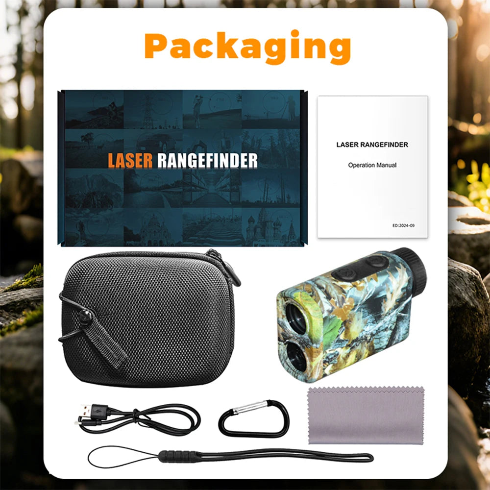 Camouflage 1200 Yards Hunting Rangefinder