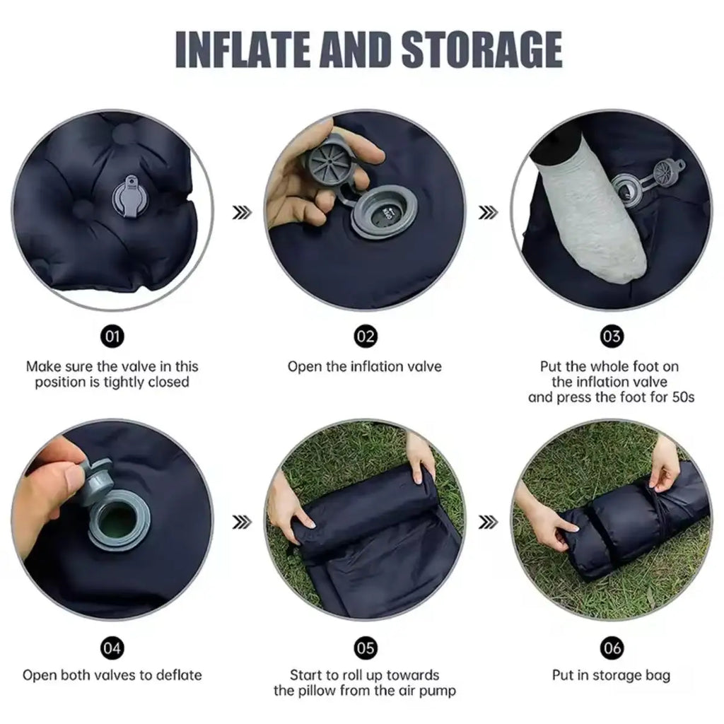 Foldable Outdoor Camping Inflatable Mattress