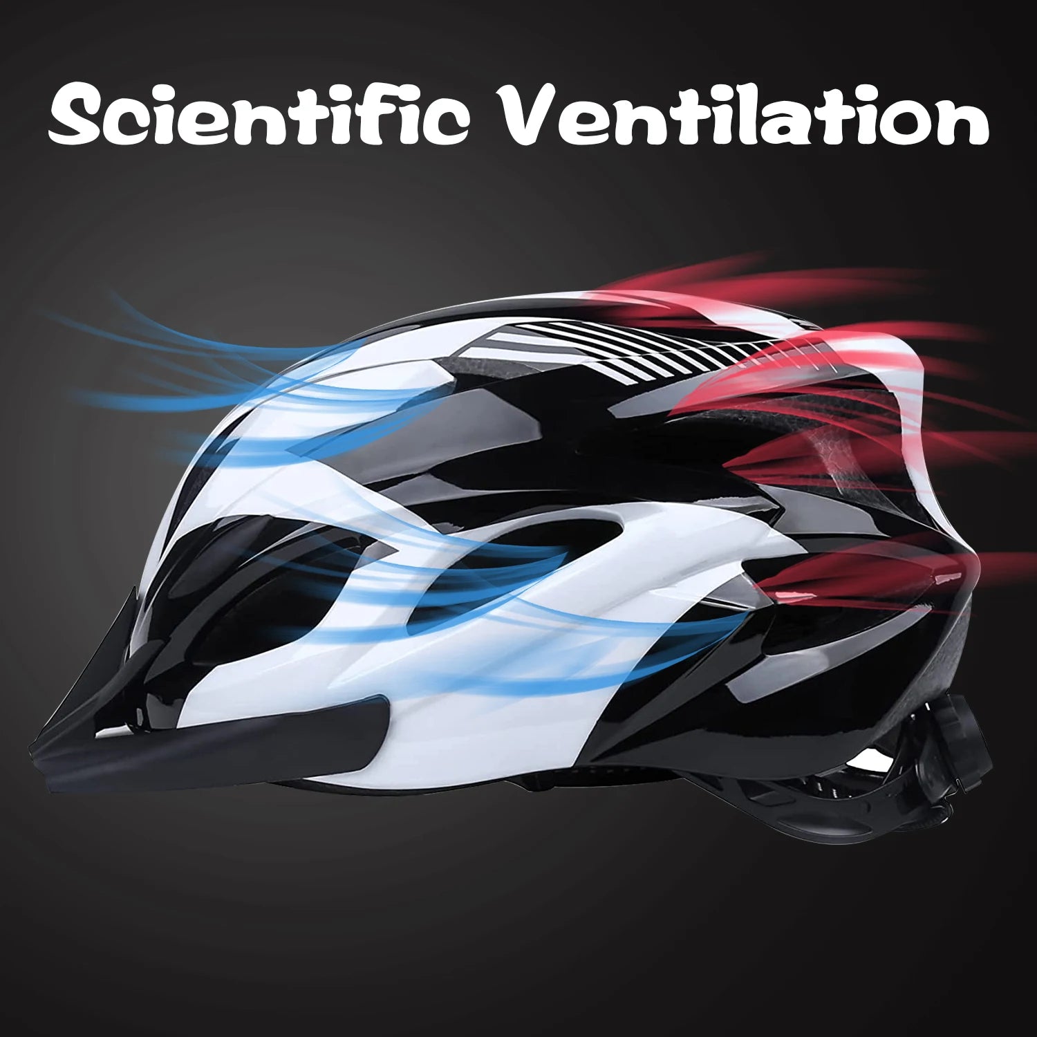 Bike Helmet with Detachable Visor Unisex