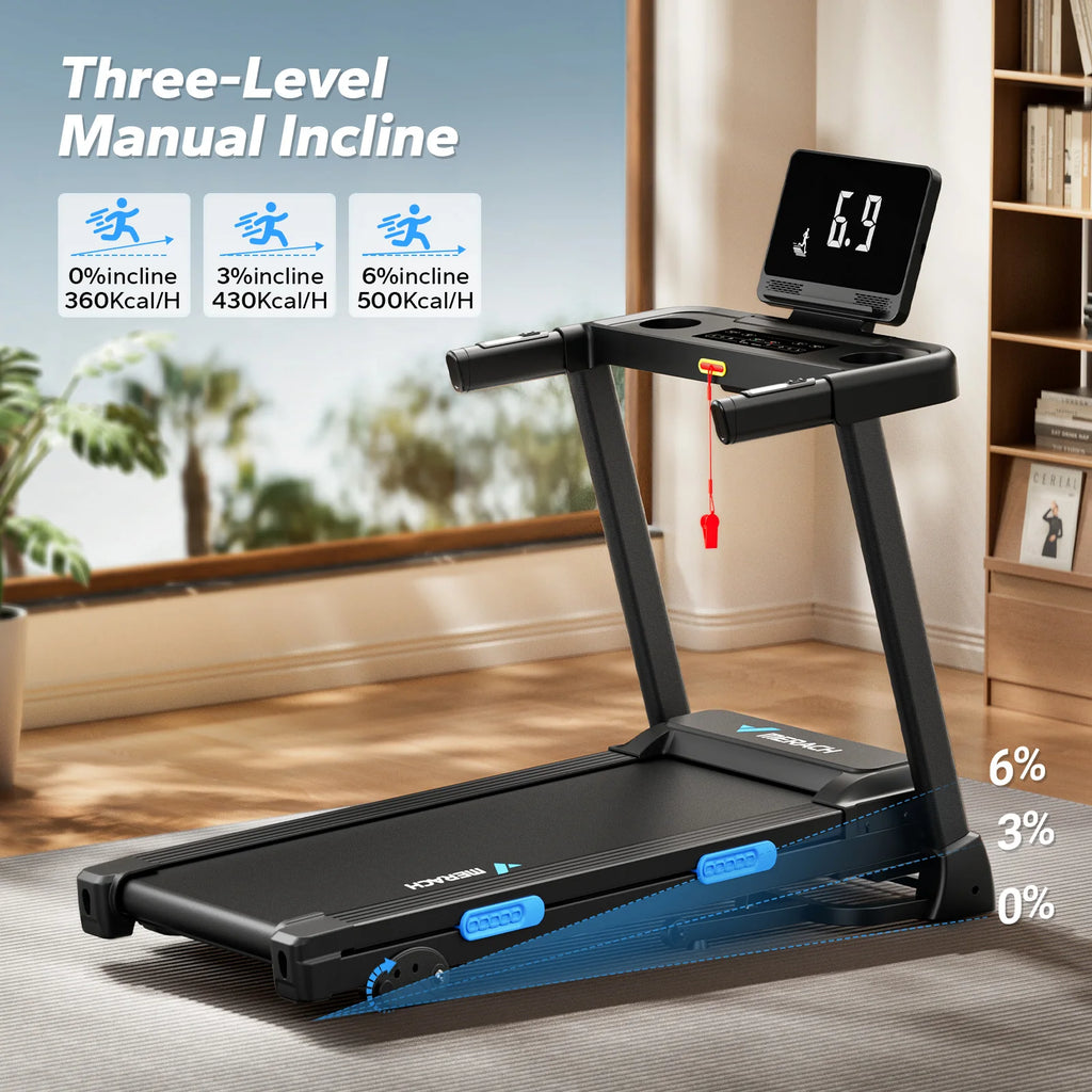 Foldable Treadmill T12 Incline