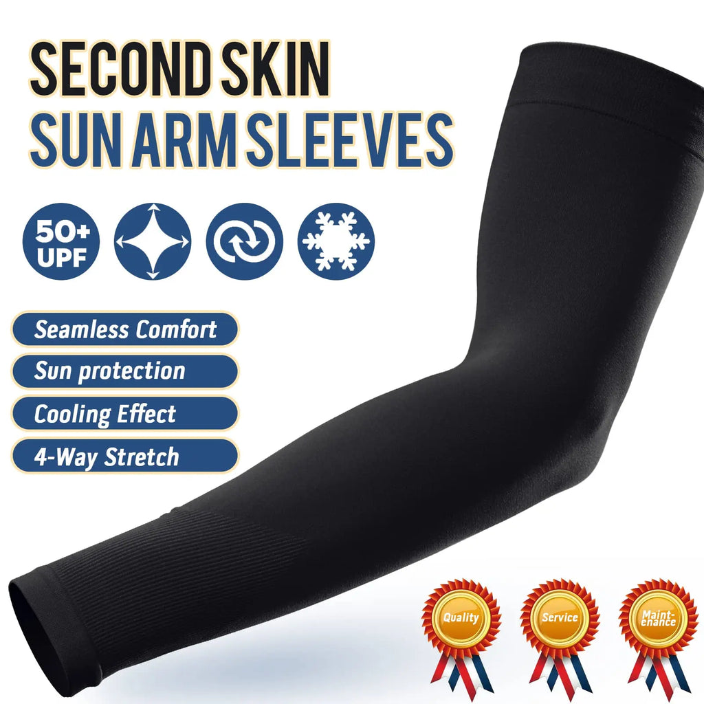 2 Pair Arm Sleeves UV Protection