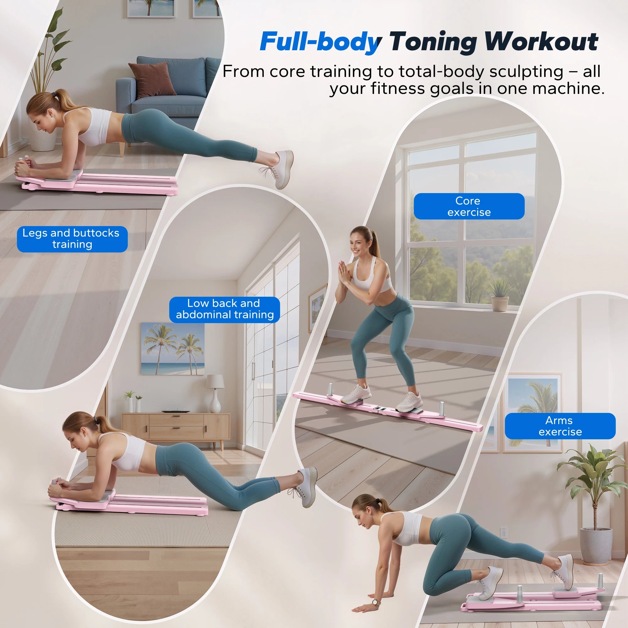 Pilates Board Multifunctional Abdominal Plate