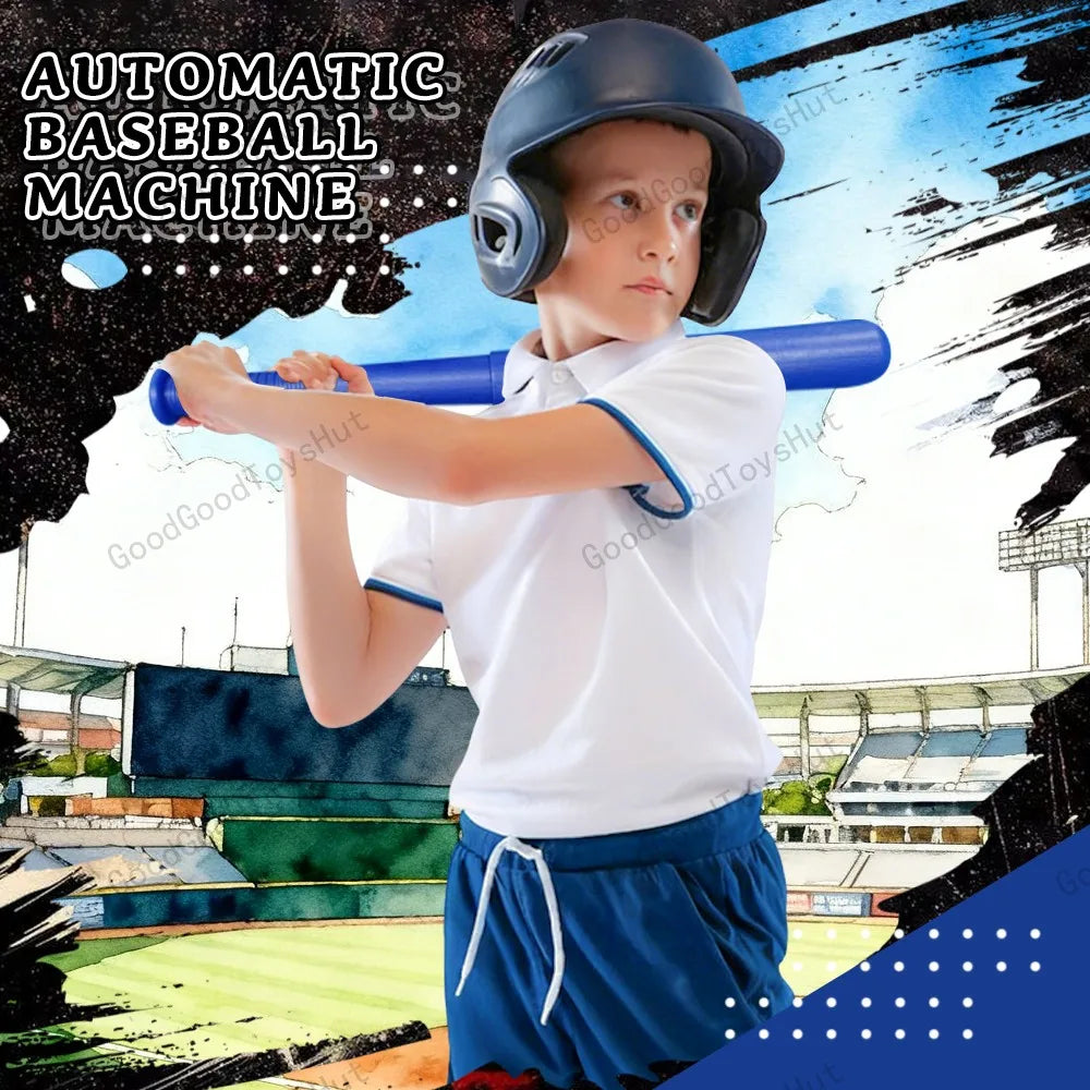 Outdoor Baseball Toy Set with Bat/10 Balls