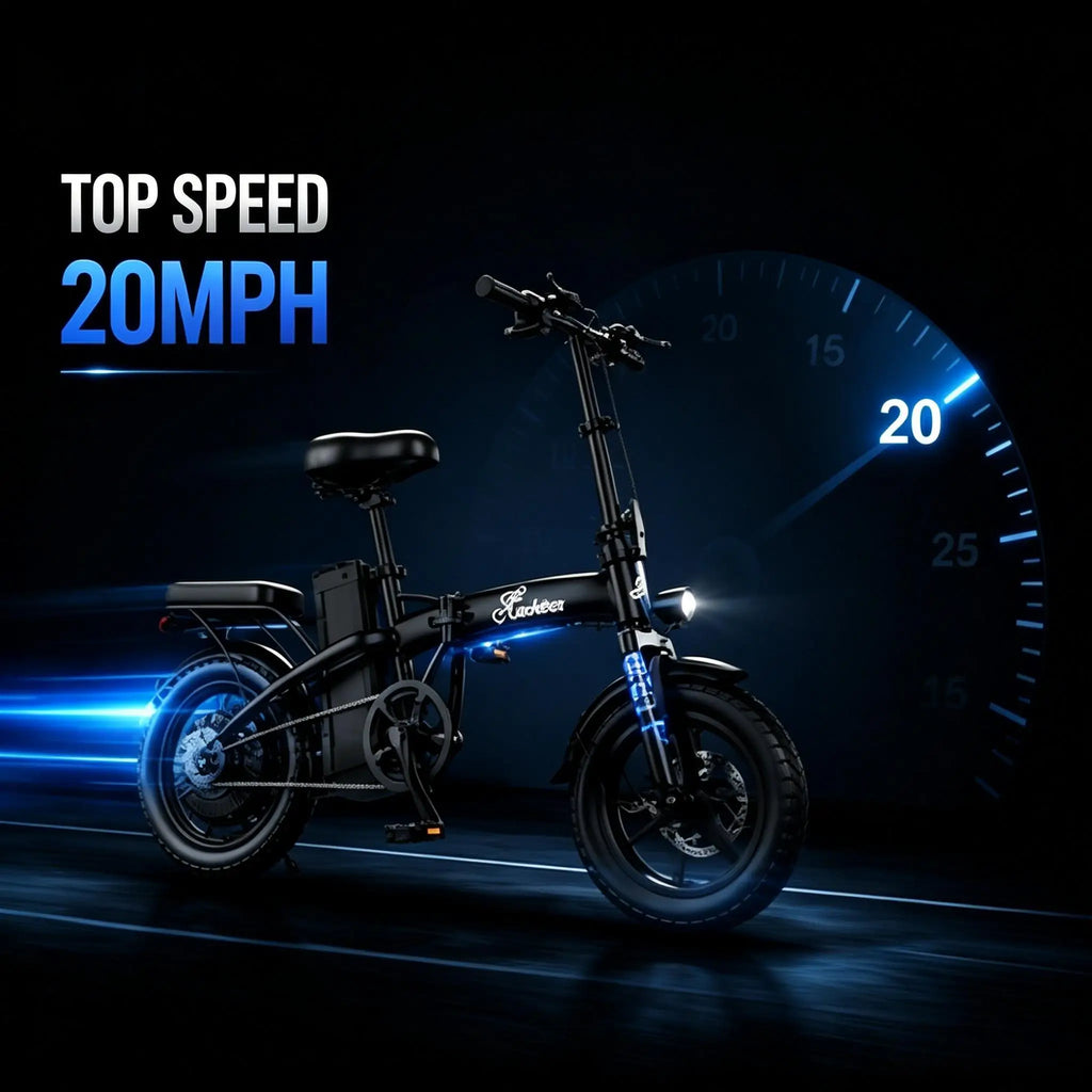 Foldable Ebike - 650W Motor, 48V15AH Battery