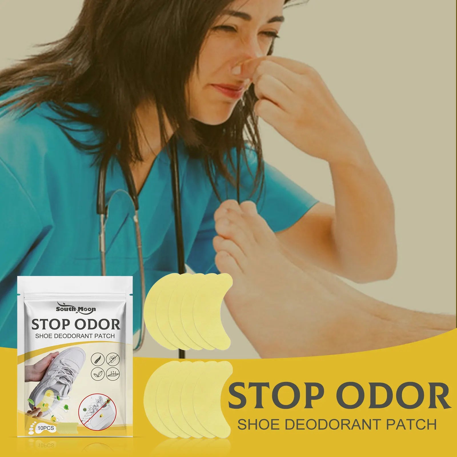 South Moon Footwear Deodorant Patch