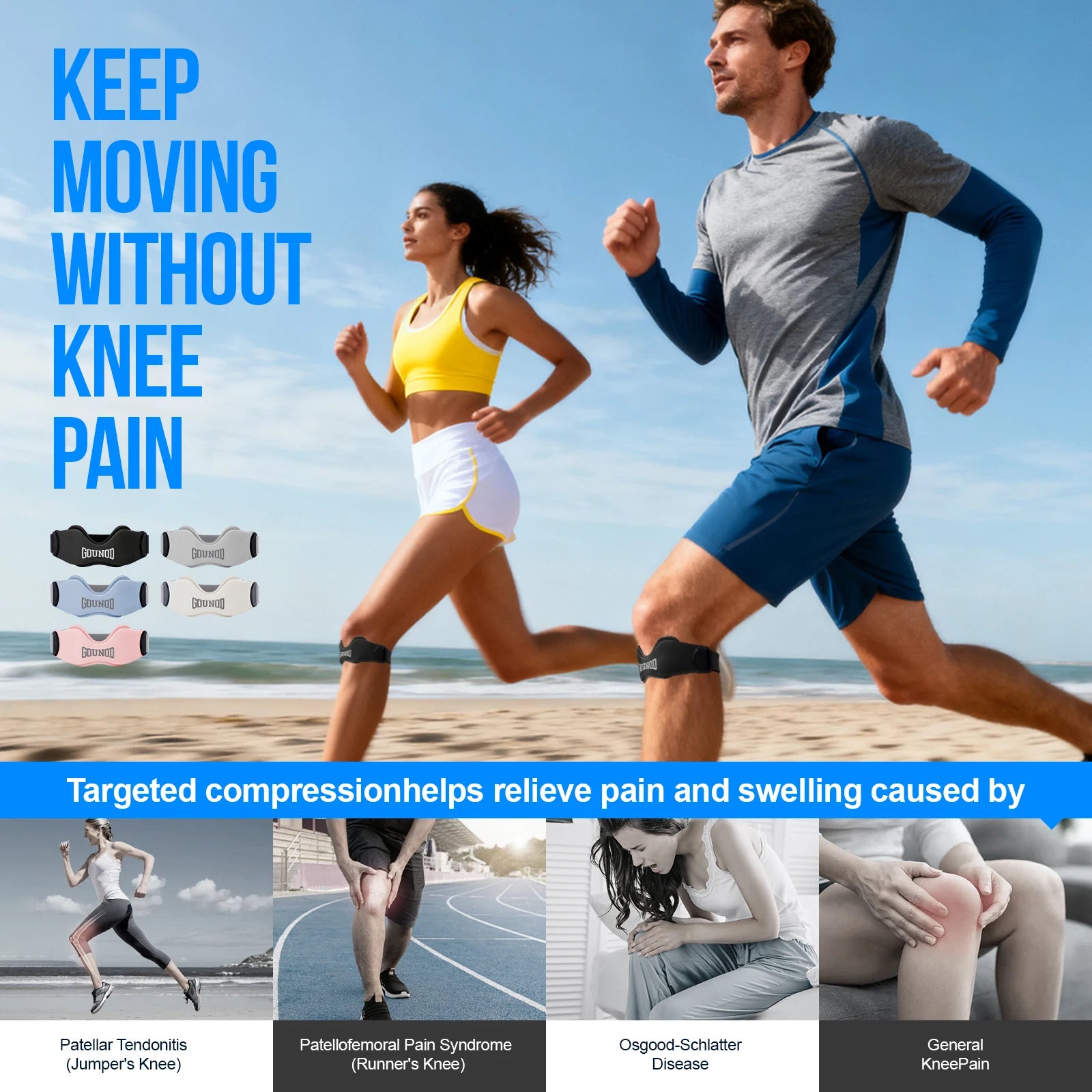 Compression Patella Band Stability Knee Support