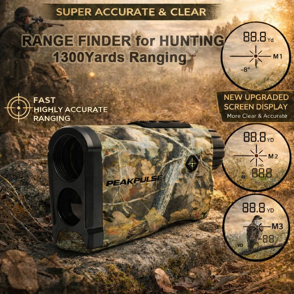 1300 Yards Range Finder for Hunting