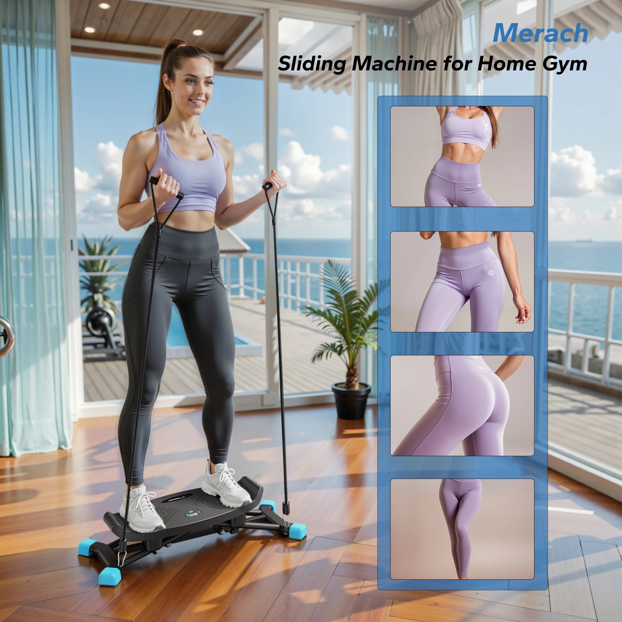 Simulated Ski Training Machine