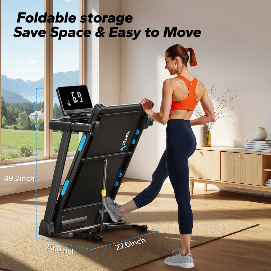 Foldable Treadmill T12 Incline