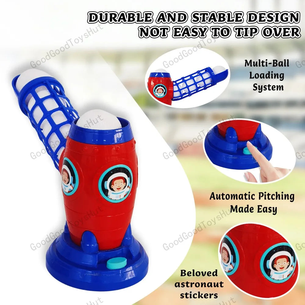 Outdoor Baseball Toy Set with Bat/10 Balls