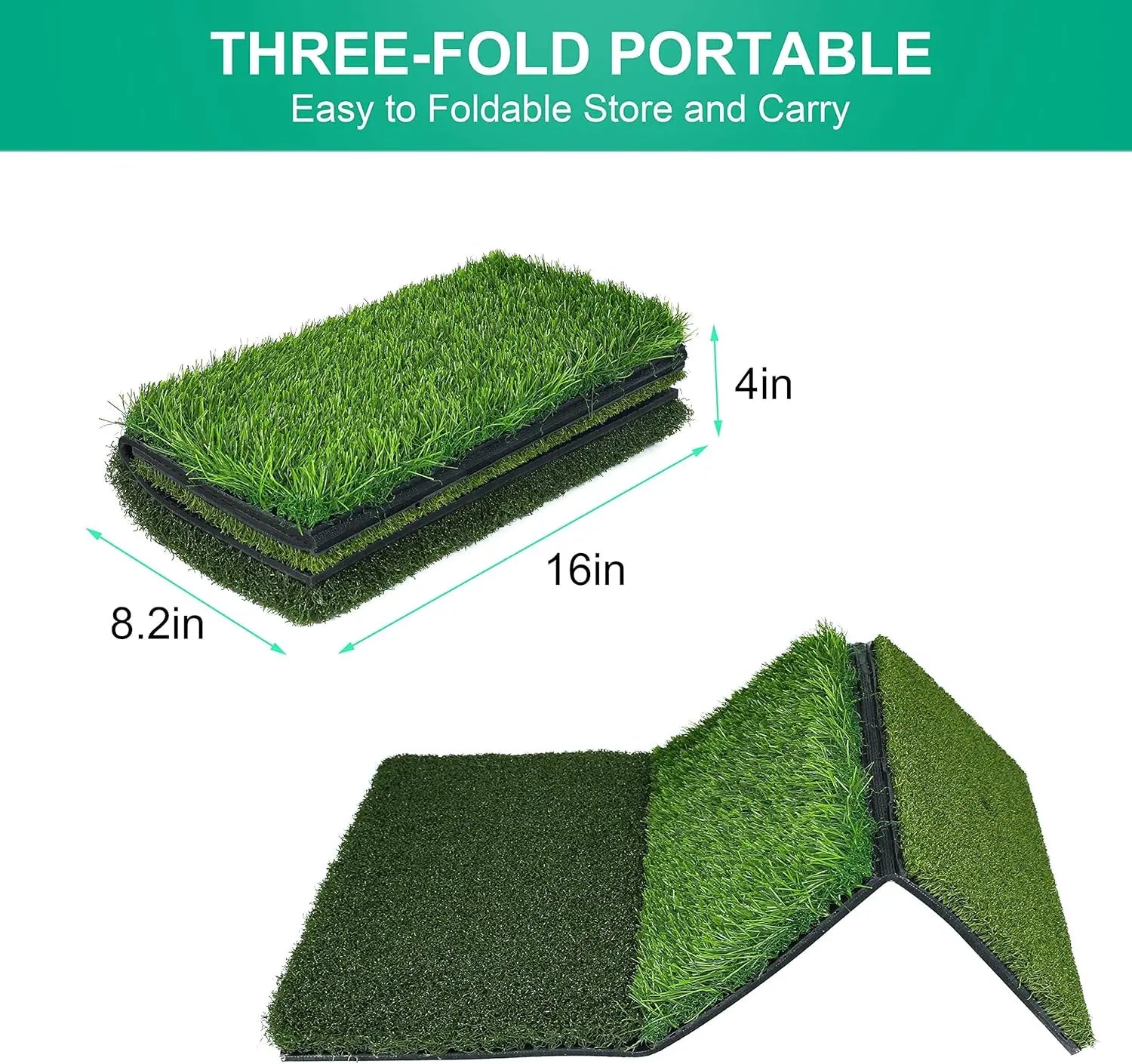 Indoor Outdoor Thickened Golf Practice Mat
