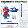 Outdoor Baseball Toy Set with Bat/10 Balls