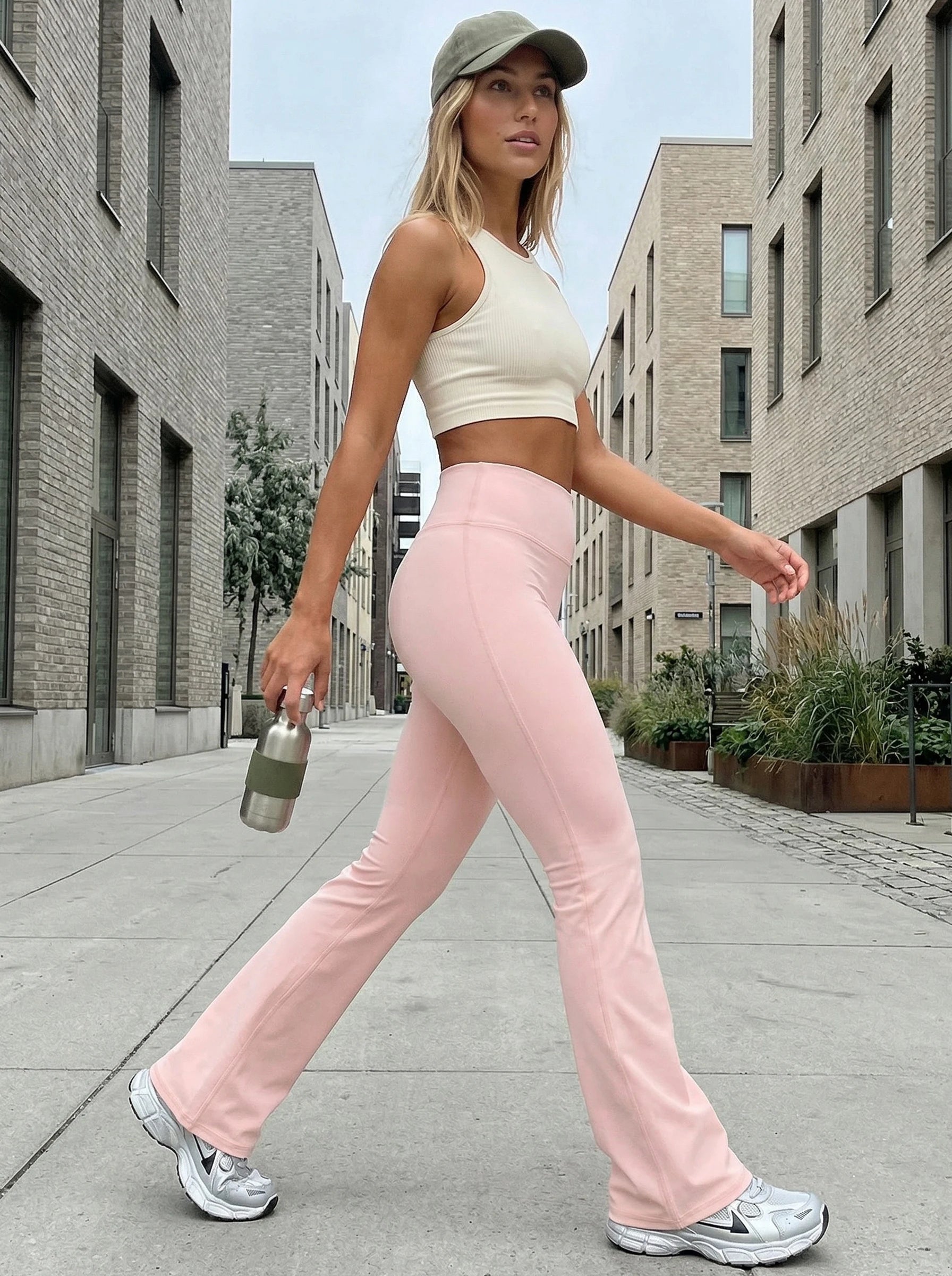 Women's High Waist Flared Yoga  Pants