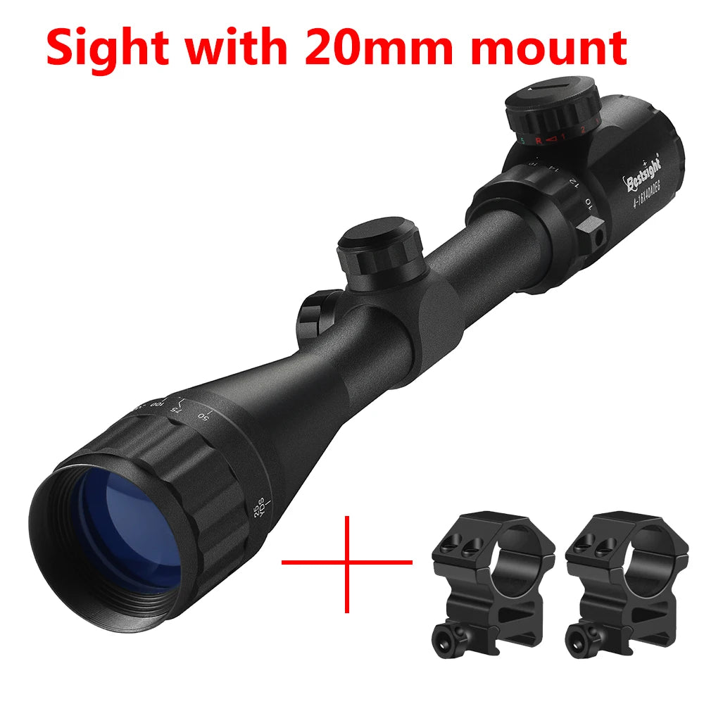 Illuminated Hunting Tactical Scope 4-16X40 AOEG