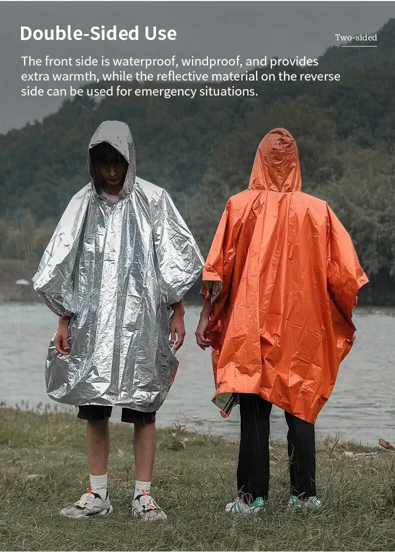 Emergency Raincoat Poncho