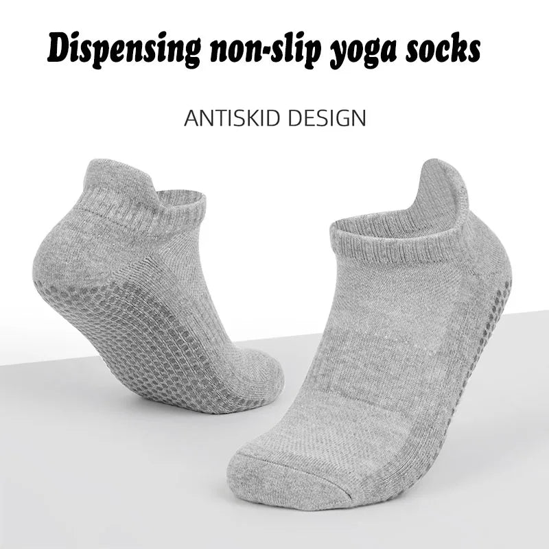 Women Men Sport Non Slip Ankle Socks
