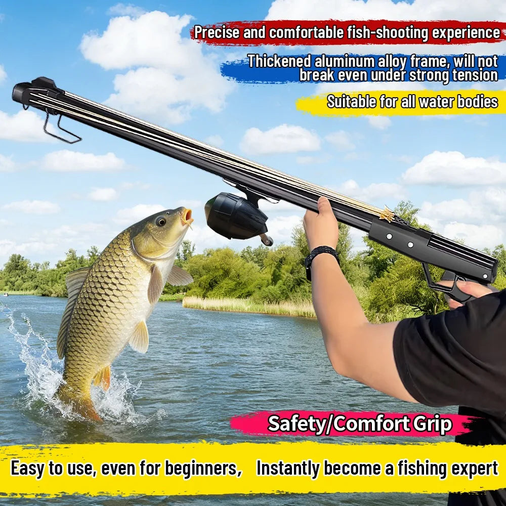 Fishing Slingshot Rod with Reel Long