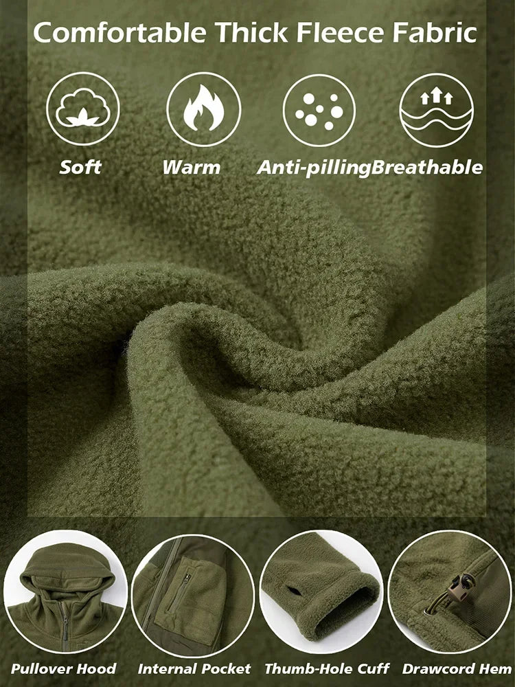 Hunting Outdoor Fleece  Tactical Jacket