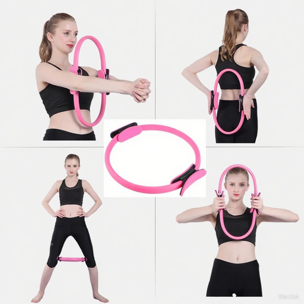 Pilates Fitness Ring with Non Slip Handles