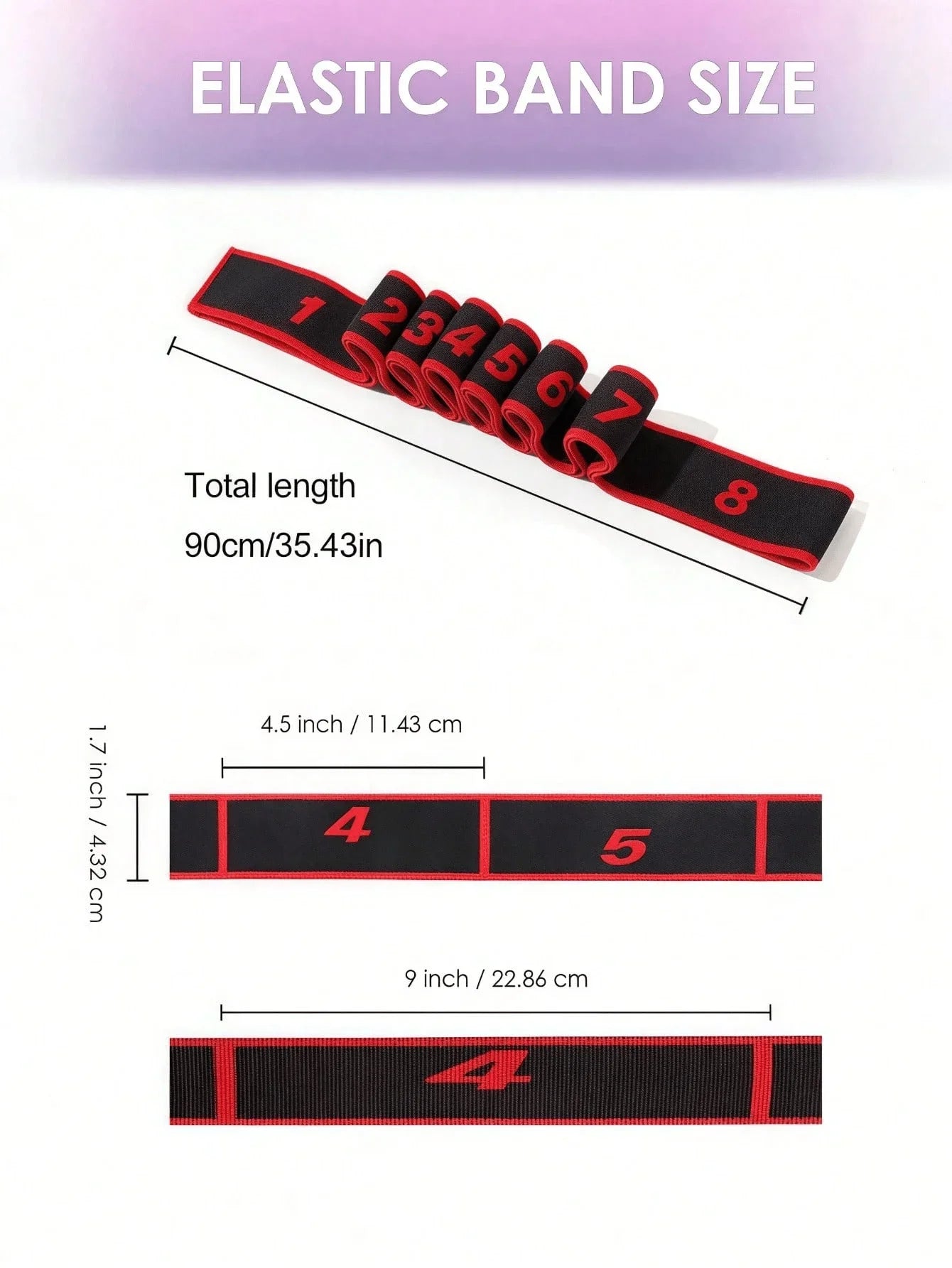 Professional Gymnastics Stretch Resistance Band