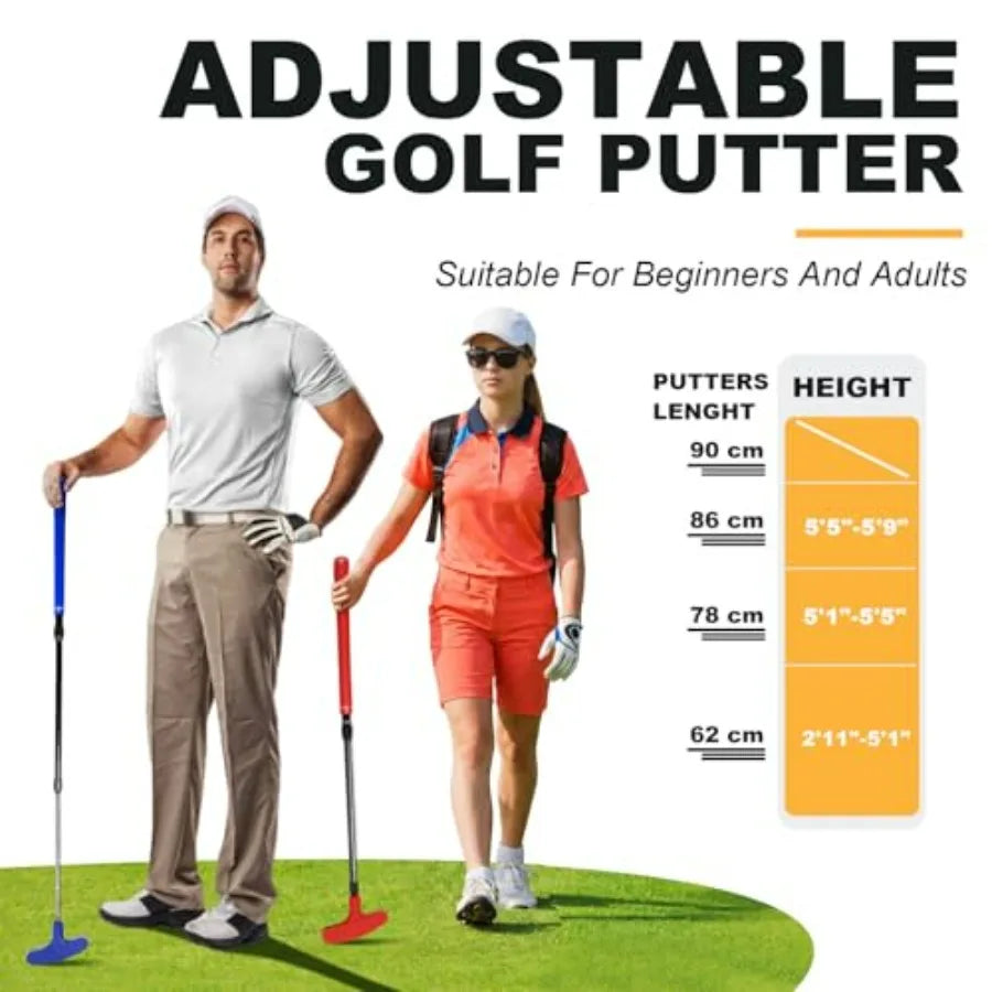 Adjustable Golf Putter, Mini Golf Set