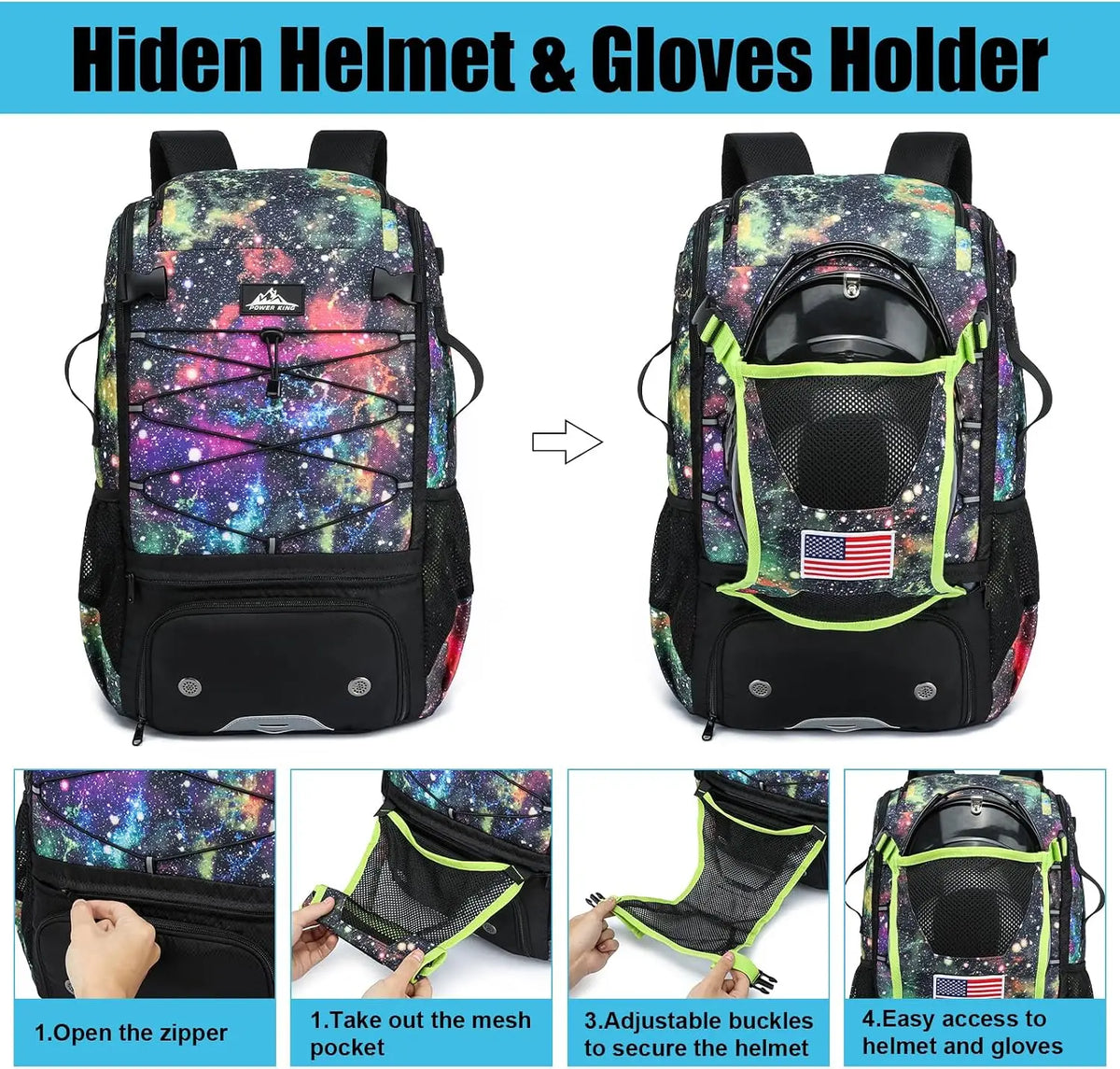 45L Youth Baseball Bat Bag