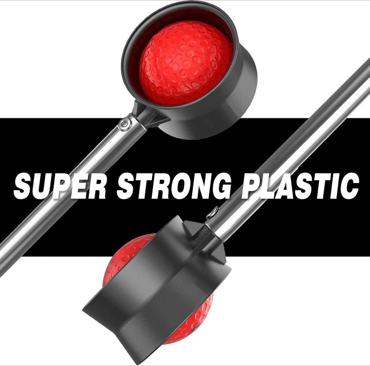 9Ft/12Ft Telescopic Stainless Steel Golf Ball Retriever
