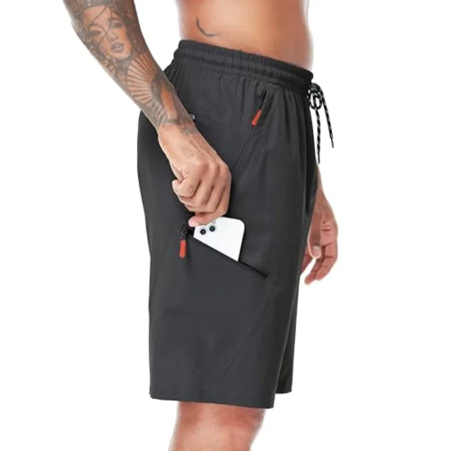 Men's Hiking Cargo Shorts with Zipper