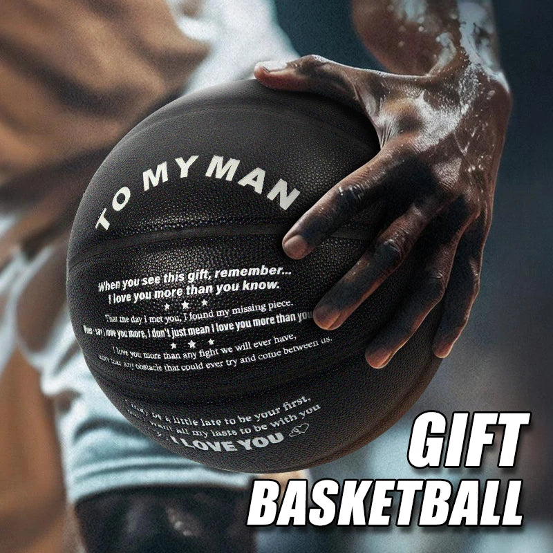 Gift Basketball, Premium PU, Moisture-Wicking