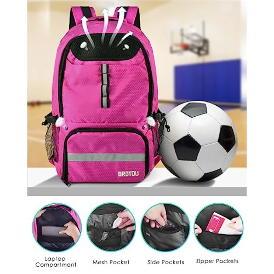 Soccer/ Basketball Backpack Sports Bag