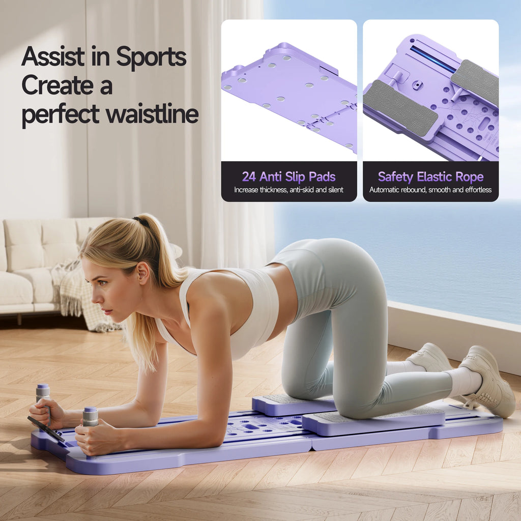 Multifunctional Foldable 4-in-1 Ab Exercise Board