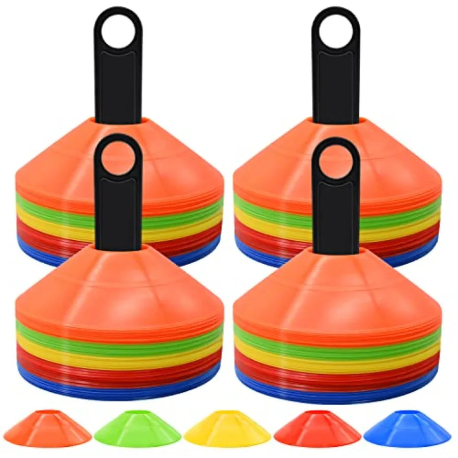 25/50/100pcs  Agility Soccer Cones