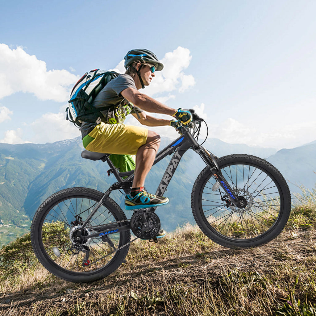 Dual Full Suspension Mountain Bike