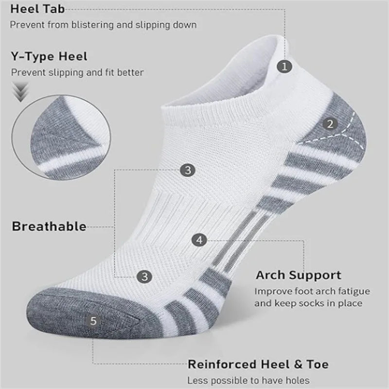 6/24 Pr Ankle Socks For Men And Women
