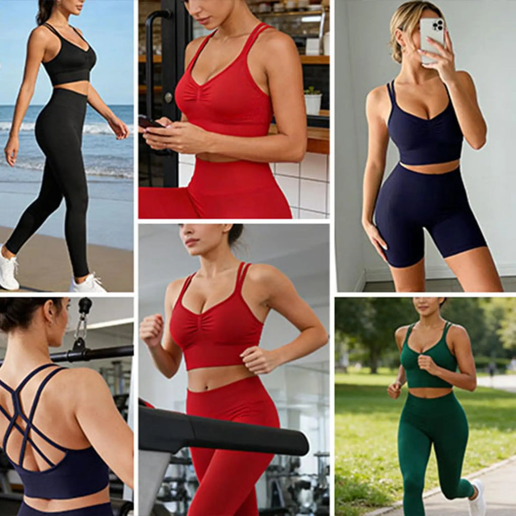 Workout Yoga Bra Top High Elasticity