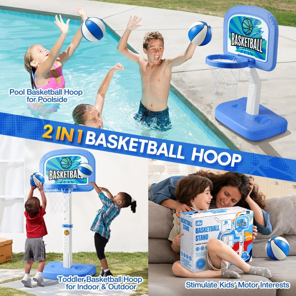 Swimming Pool Basketball Hoop