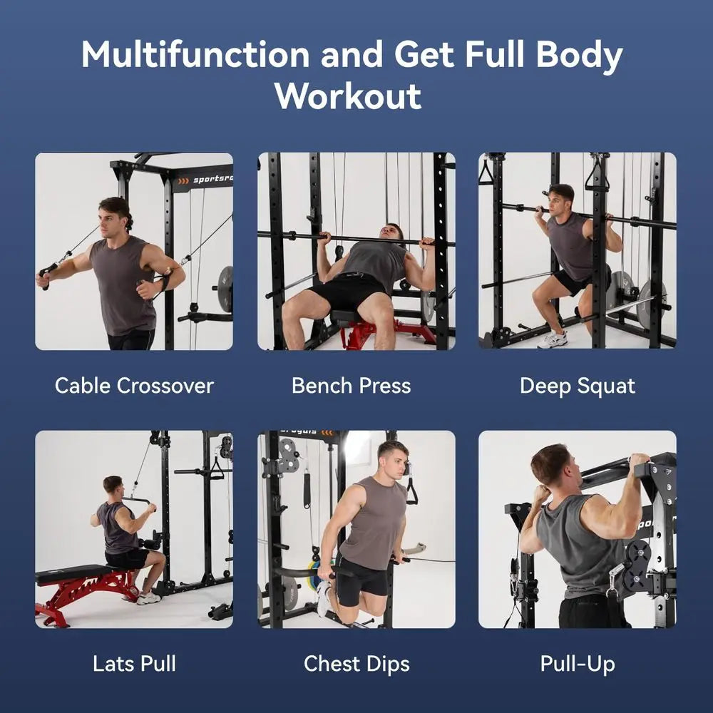 Multi Functional Squat Rack