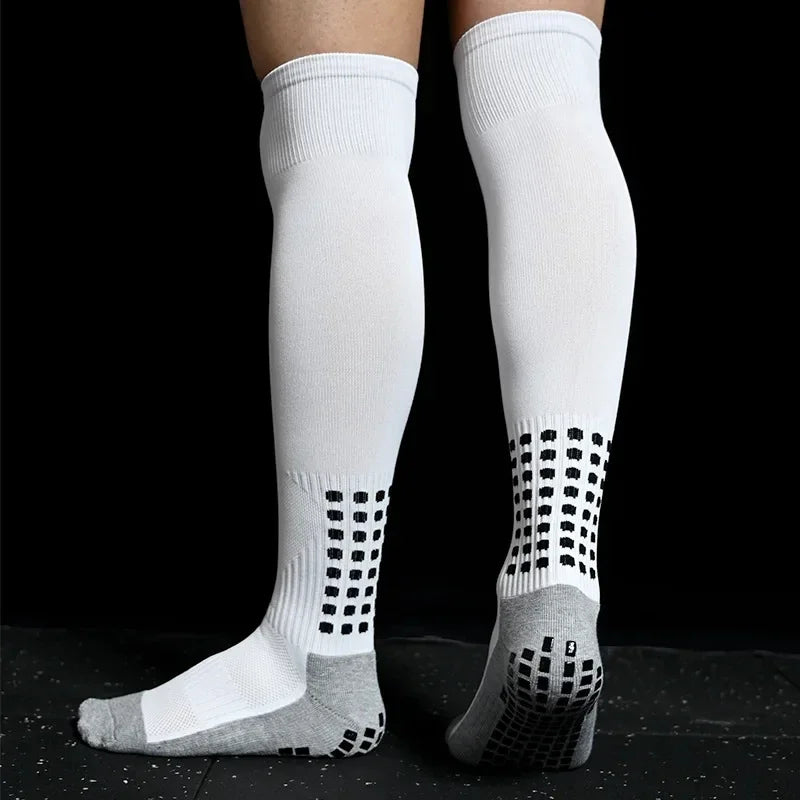 Long Football Socks Silicone Suction Cup Grip