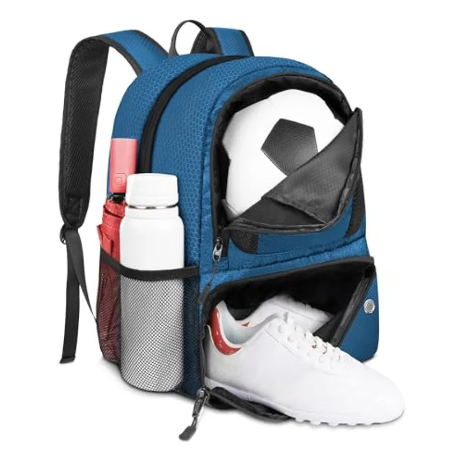 Soccer Backpack with Ball Holder