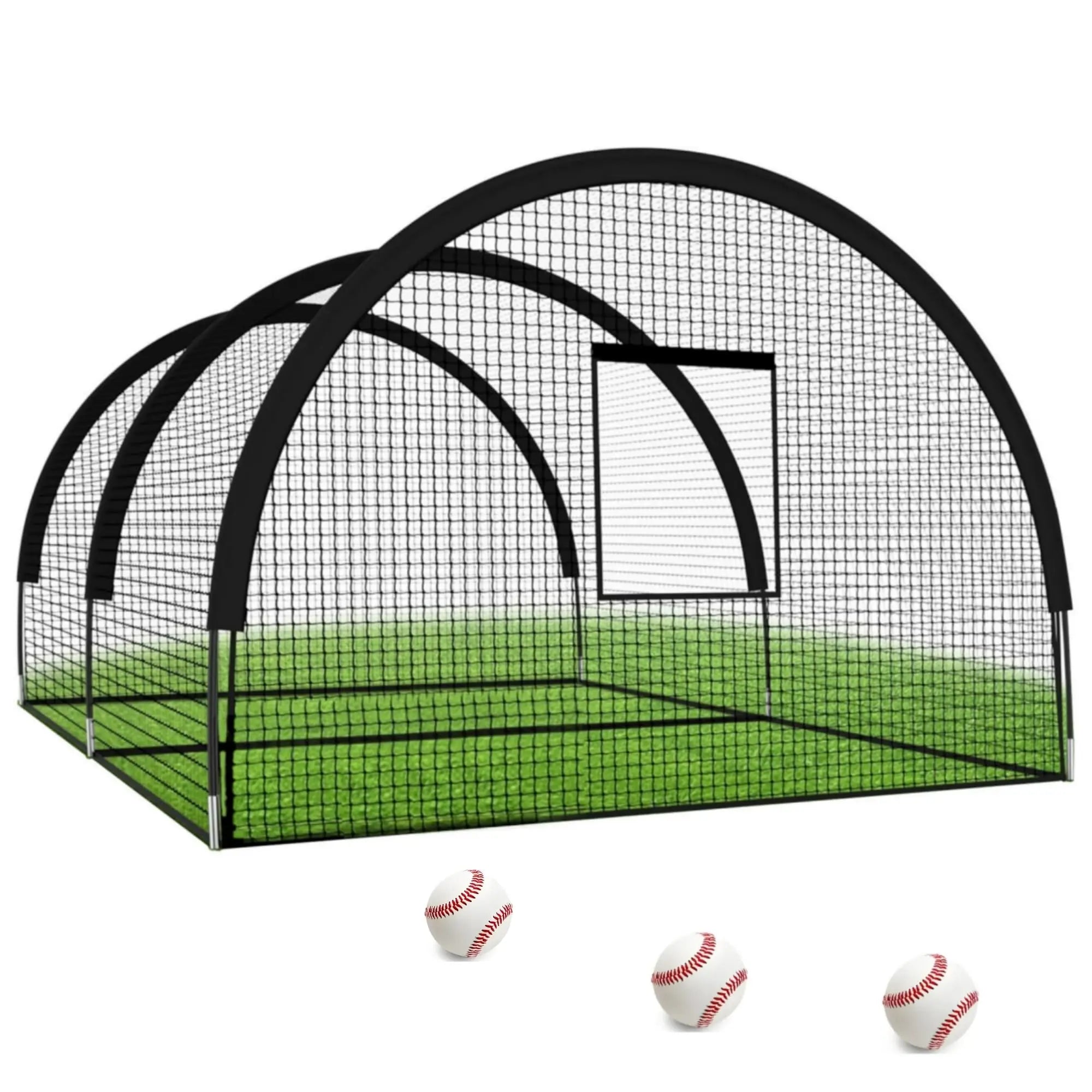 33ft Batting Cage Net with Frame