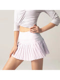 Womens High Waist Tennis/Golf Skirt