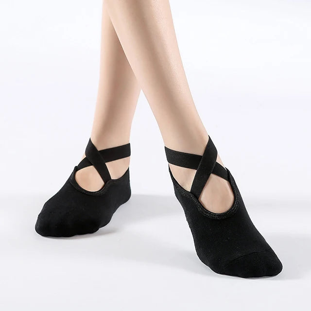 Women  Breathable Yoga Socks Silicone