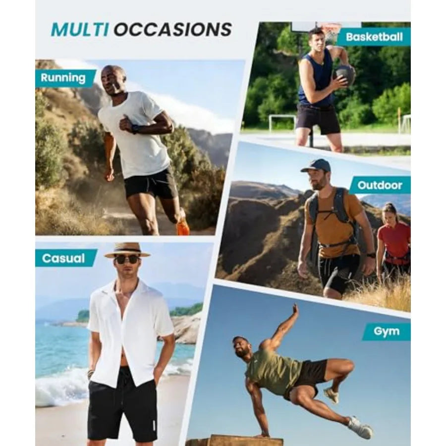 Men's Athletic Gym Shorts