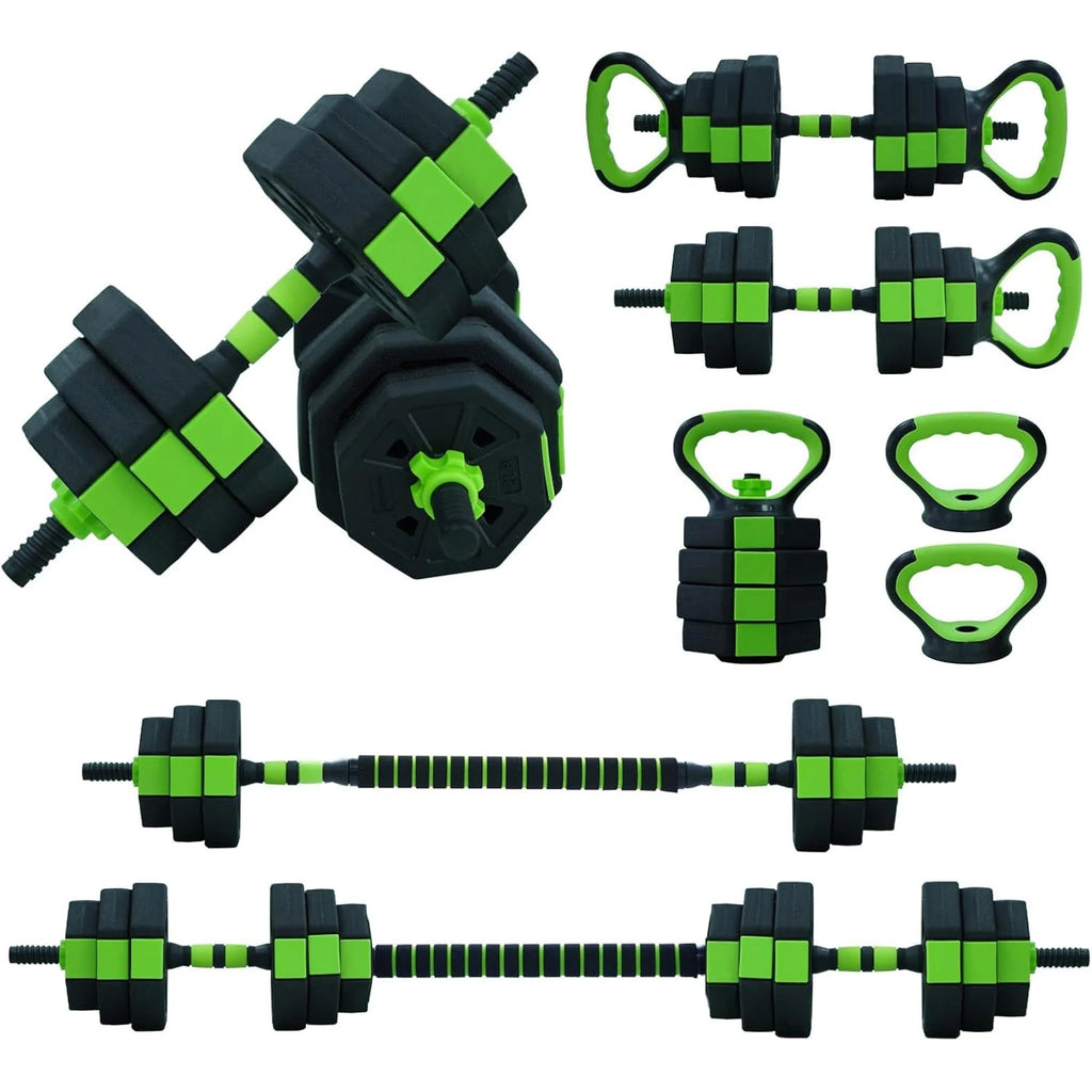 66lbs/88lbs Weight 4 in 1 Adjustable Kettlebell Set  Dumbbell