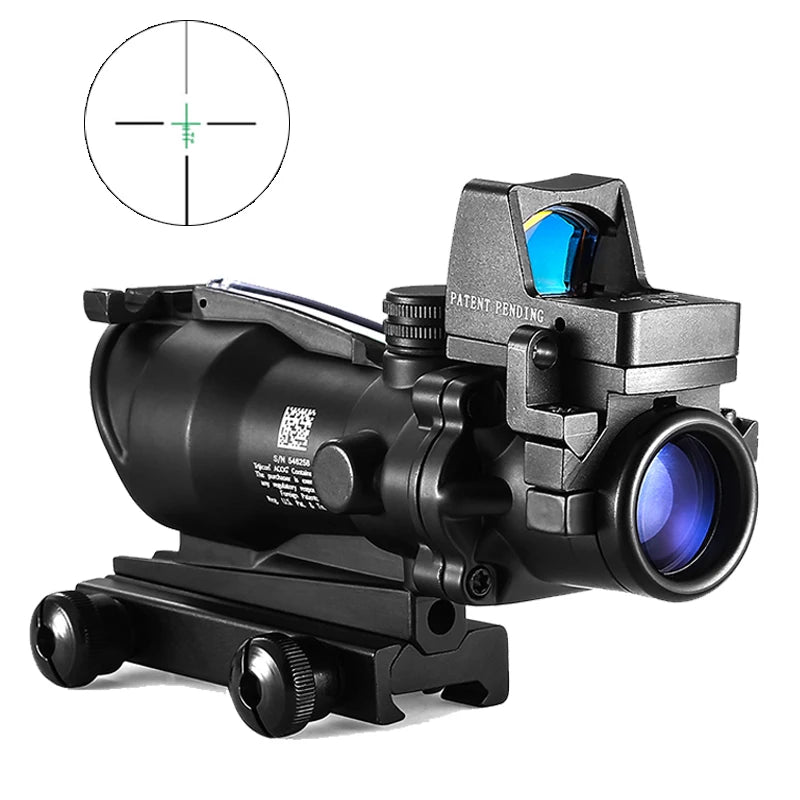 4x32 Red Dot 1x  4x Tactical Scope