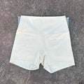 Solid Color Women Gym Sport Short