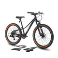 24 Inch Hardtail 7 Speed Mountain Bike
