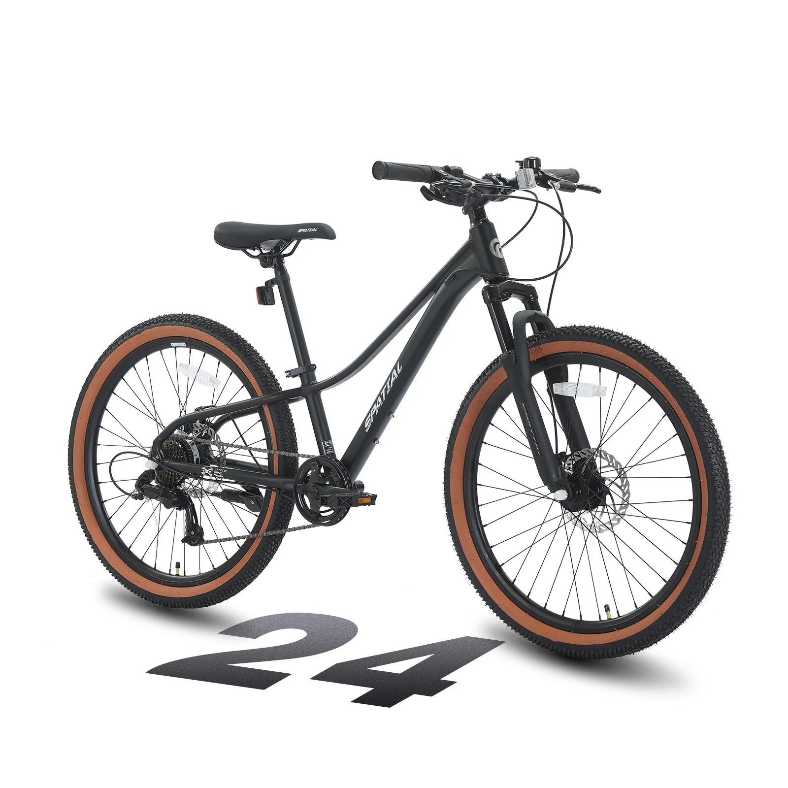 24 Inch Hardtail 7 Speed Mountain Bike