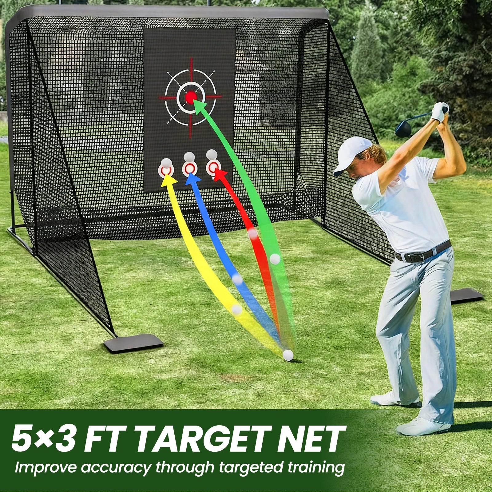 Golf Hitting Net 10x7FT